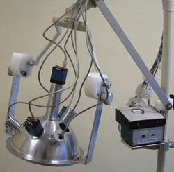 Prototypen av et optisk instrument for bildetaking i forbindelse med hudkreftdiagnostikk. Foto Roy Atle Simonsen