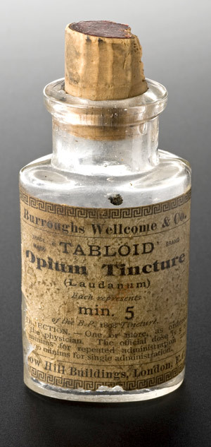 Opiumstinktur. Foto: Science Museum, London, Wellcome Images