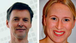 Per Helsing og Kjersti Danielsen. Begge foto: Privat