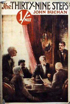Faksimile av f&oslash;rsteutgaven av John Buchans The thirty-nine steps fra 1915 &copy; William Blackwood and Sons/Wikimedia Commons/CC&hellip;