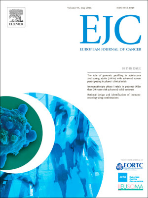 Forsiden, European Journal of Cancer