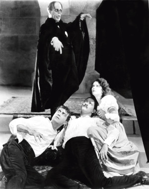 Lon Chaney som Operafantomet i stumfilmen fra 1925 med samme navn. Foto: Everett Collection / NTB scanpix