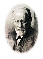 Kobberstikk av Sigmund Freud, utf&oslash;rt av Ferdinand Schmutzer i 1926 (36)