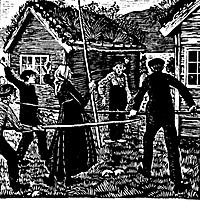  Figur 1    Nicolai Astrup: &rdquo;Og han blev jaget hjemover fra bygden med hesjest&aelig;nger og stenkast&rdquo; (2)