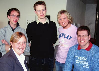 Nmfs hovedstyre Rita Helleren, Tobias Schmidt Sl&oslash;rdahl, Torstein Schr&oslash;der Hansen, Lars-Kristian Kvalheim og H&aring;kon Kinck&hellip;