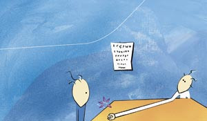 Illustrasjon fra heftet R&oslash;ykeavvenning i prim&aelig;rhelsetjenesten