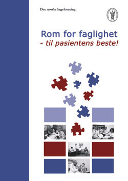 Faksimile av Statusrapporten om faglighet i spesialisthelsetjenesten