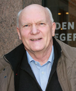 Hans Olav Myhre ser frem til et &aring;r i karkirurgiens tegn. Foto Knut E. Braaten