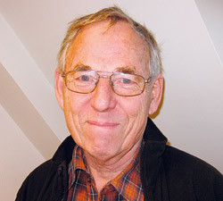 Rolf Sch&oslash;yen er nyvalgt leder av Eldre l&aelig;gers forening. Foto Lise B. Johannessen