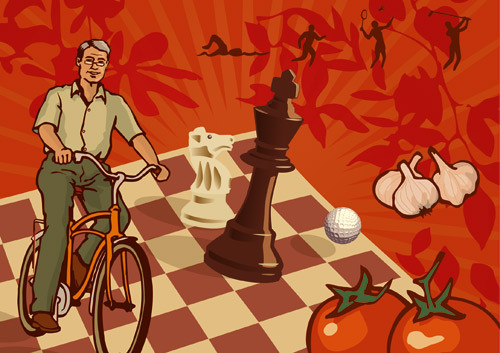 Kan demens forebygges? Illustrasjon Stein L&oslash;ken