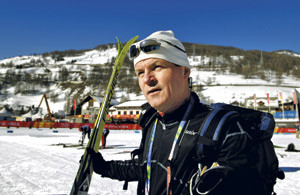 Landslagslege Hans Petter Stokke f&oslash;lger landslaget p&aring; en rekke samlinger. Foto Line M&oslash;ller/Scanpix