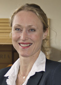 Hege Gjessing presenterte forslaget til nye plandokumenter. Foto Lise B. Johannessen