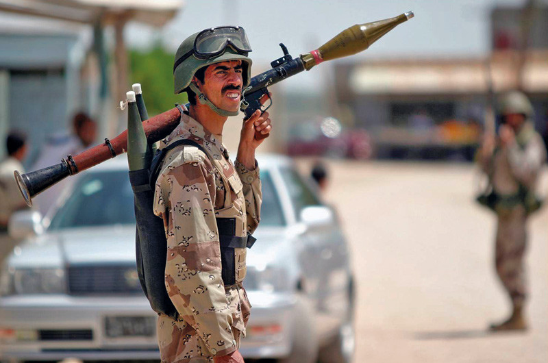 Figure 3  An RPG (rocket-propelled grenade) is a rocket-propelled, explosive projectile. It is launched from a hand-held&hellip;