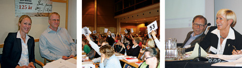 Glimt fra fjor&aring;rets landsstyrem&oslash;te. Alle fotos Lise B. Johannessen