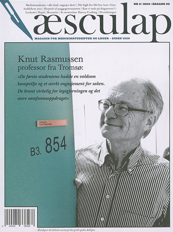 Faksimile av &AElig;sculap nr. 3/2012