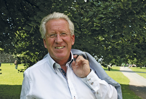 R&oslash;de i det gr&oslash;nne. Foto Lise B. Johannessen