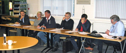 Panelet fra venstre: Christian H&oslash;y, Wenche Tveitan, Torgeir Larsen, Svein Solli, Nils Eirik Stamland og Gisle Roksund. Foto&hellip;