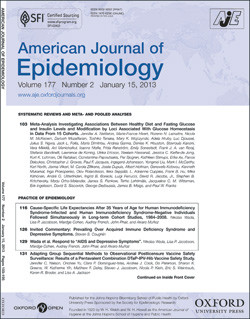 Artikkelen ble e-publisert 10.3. 2013 i det prestisjetunge tidsskriftet American Journal of Epidemiology (http://aje&hellip;