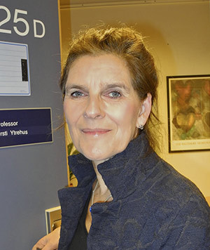 Kirsti Ytrehus leder Foreningen for leger i vitenskapelige stillinger. Foto LVS