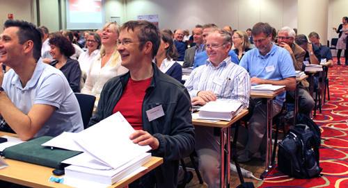 God stemning preget landsstyrem&oslash;tet. Foto Lise B. Johannessen