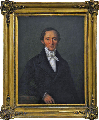 Figure 3  Christen Heiberg (1799&thinsp;&ndash;&thinsp;1872), Professor of surgery 1836&thinsp;&ndash;&thinsp;1872, painted by Johan G&oslash;rbitz (1782&thinsp;&ndash;&thinsp;1853) in 1850&hellip;