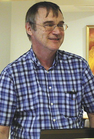 Svein Aarseth ble gjenvalgt som leder for fjerde gang. Foto Daniel W&aelig;rnes