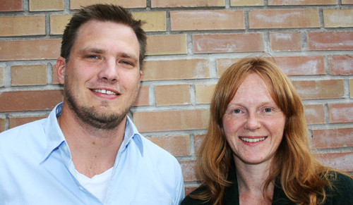 Bendik Sundrehagen og Kari Beate Eldor har valgt spennende fagretninger. Foto Ellen Juul Andersen