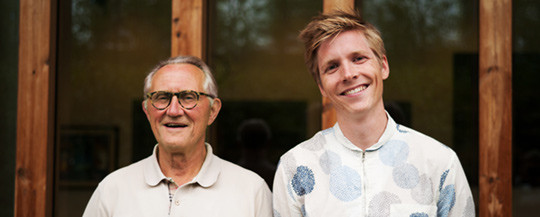 Geir W. Jacobsen og Tormod Rogne. Foto: May Karin Dyrendahl