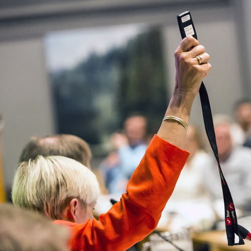 For f&oslash;rste gang ble det brukt mentometer i behandlingen av en sak. Foto Thomas Barstad Eckhoff
