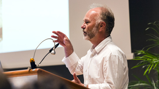 Nestleder i Allmennlegeforeningen Ivar Halvorsen var blant de som tok ordet under debatten. Foto Thomas Barstad Eckhoff