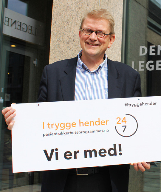 Geir Riise sitter i styringsgruppen for programmet. Foto Stein Runar &Oslash;stigaard