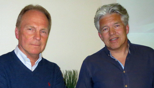 Sentrale i legevaktarbeidet i Buskerud, Per Magne Mikaelsen og Rune Rindal (t.h.). Foto Jon Storstein