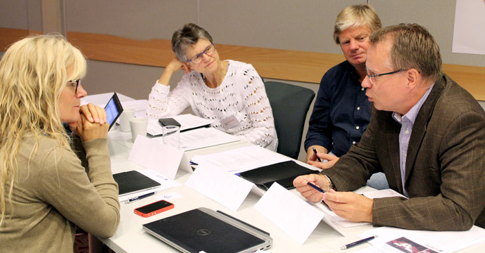 Inger Kragh Nyhus (Oppland), Kristin Karstad (&Oslash;stfold), Tom Ole &Oslash;ren (Vestfold) og Tom A. Julsrud (Nord-Tr&oslash;ndelag) under&hellip;