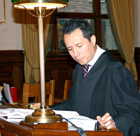 Advokat Carl Bore f&oslash;rte saken for H&oslash;yesterett. Foto Tove Myrbakk