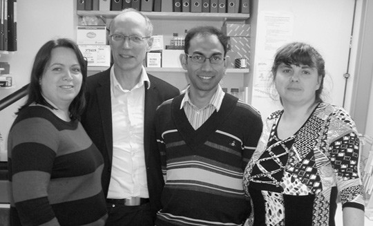 Fra venstre Mette Haugen, Christian Vedeler, Debarata Panja og Manja Schubert. En av forfatterne, Clive Bramham, var ikke&hellip;