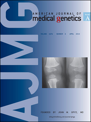 Artikkelen ble e-publisert i American Journal of Medical Genetics 6.4. 2015