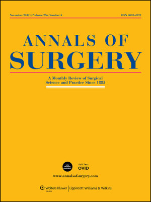 Studien ble publisert i Annals of Surgery i mai 2015