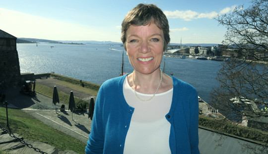 Marit Hermansen stiller som presidentkandidat i Legeforeningen. Foto Christine Rian Johannessen