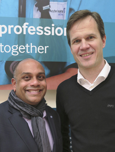 TREKKER PARALLELLER: &ndash; Vi ser ogs&aring; ved norske sykehus et stadig h&oslash;yere arbeidspress og krav til effektivisering uten at&hellip;