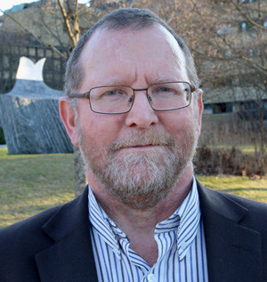 VIKTIG TEMA: Tor Severinsen, leder i Telemark legeforening inviterte til m&oslash;te. Foto: Ellen Juul Andersen