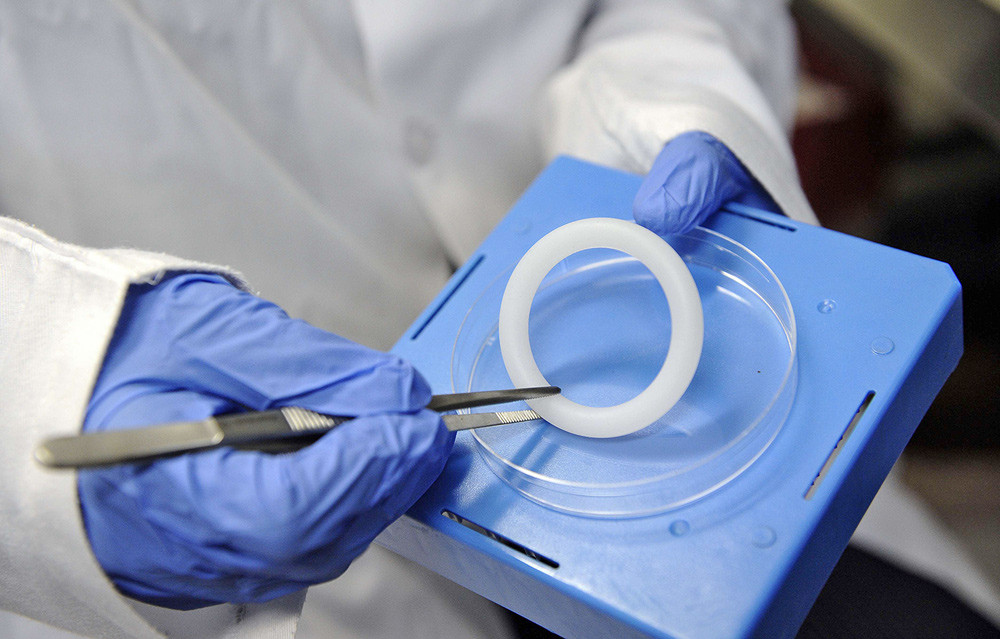 Dapivirin vaginalring. Foto: AFP/Stephane de Sakutin/NTB scanpix