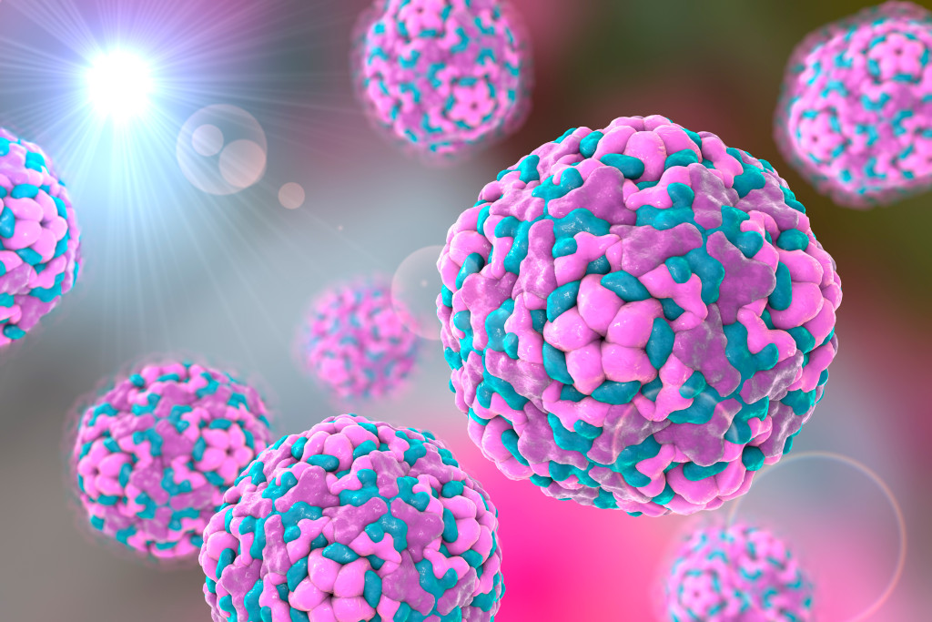 Enterovirus D68. Illustrasjon: Science Photo Library