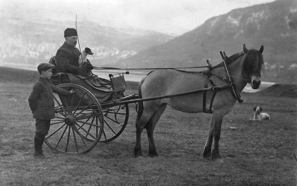 Distriktslege p&aring; Voss, Birger L&aelig;rum (1872&thinsp;&ndash;&thinsp;1953), med eldstes&oslash;nn Ole Didrik (1901&thinsp;&ndash;&thinsp;72). Livet som distriktslege var et&hellip;