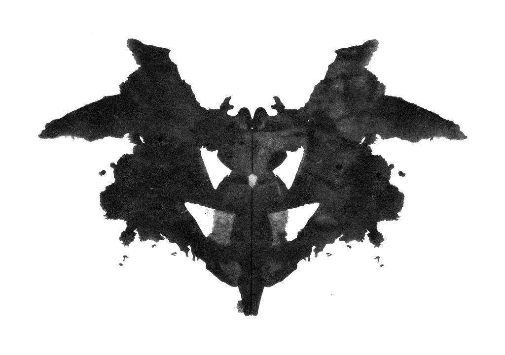 Rorschach-kort, 1921. Rorschach-testen er en psykologisk dybdeunders&oslash;kelse der pasienten blir presentert for &laquo;blekkflekker&raquo;&hellip;