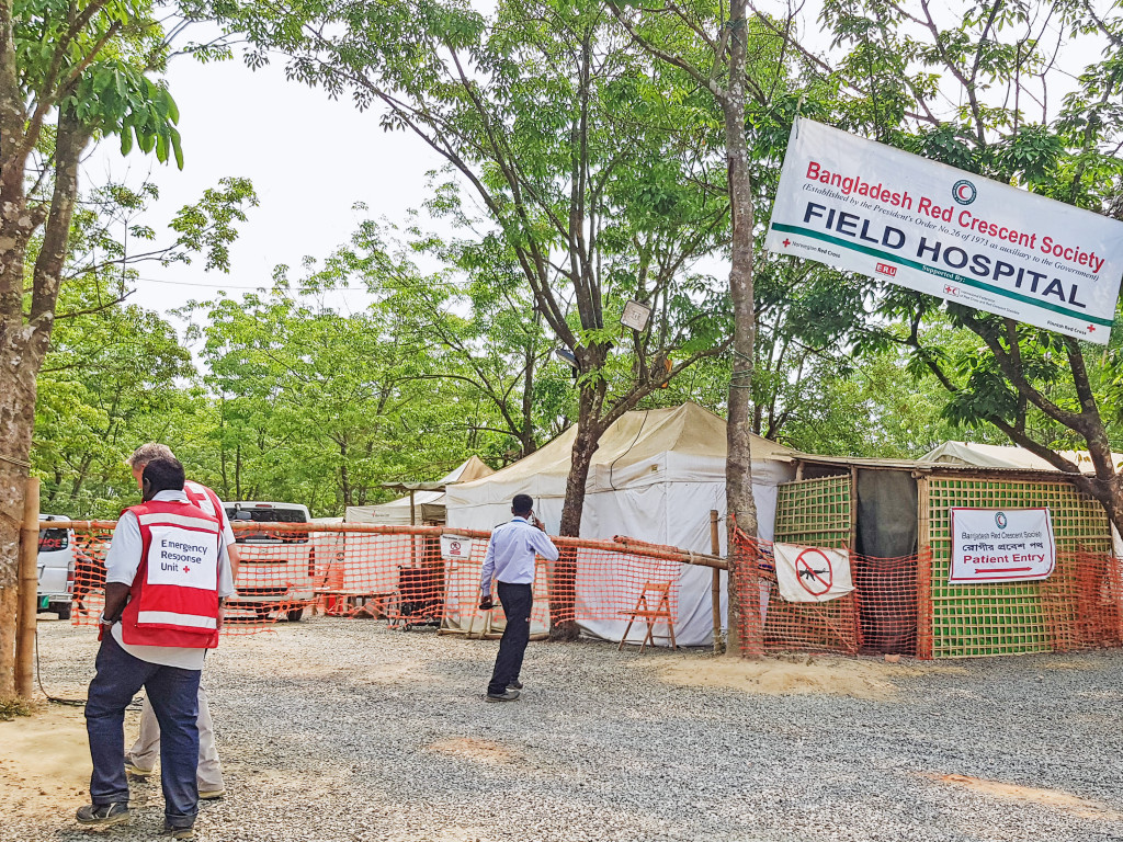 KIRURGISK BEREDSKAP: Rubber Garden Field Hospital