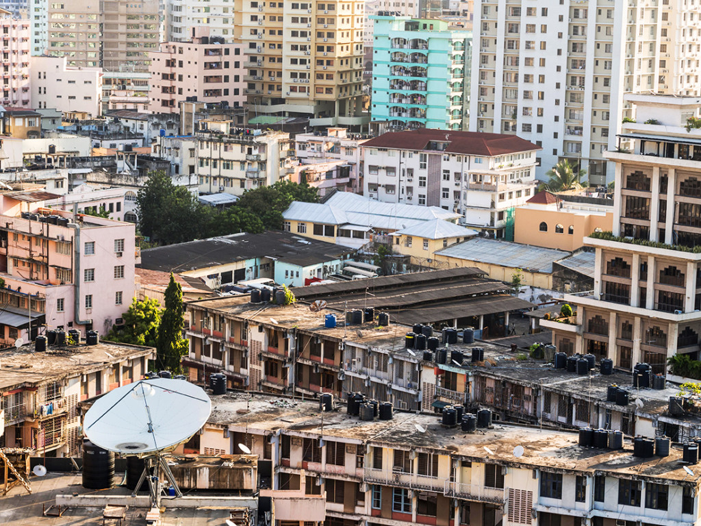 Tanzanias hovedstad, Dar es Salaam. Illustrasjonsfoto: Magdalena Paluchowska / Alamy Stock Photo