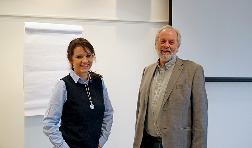 PARTENE: Administrerende direkt&oslash;r i arbeidsgiverforeningen Spekter, Anne-Kari Bratten og leder i Akademikerne helse, Rune&hellip;