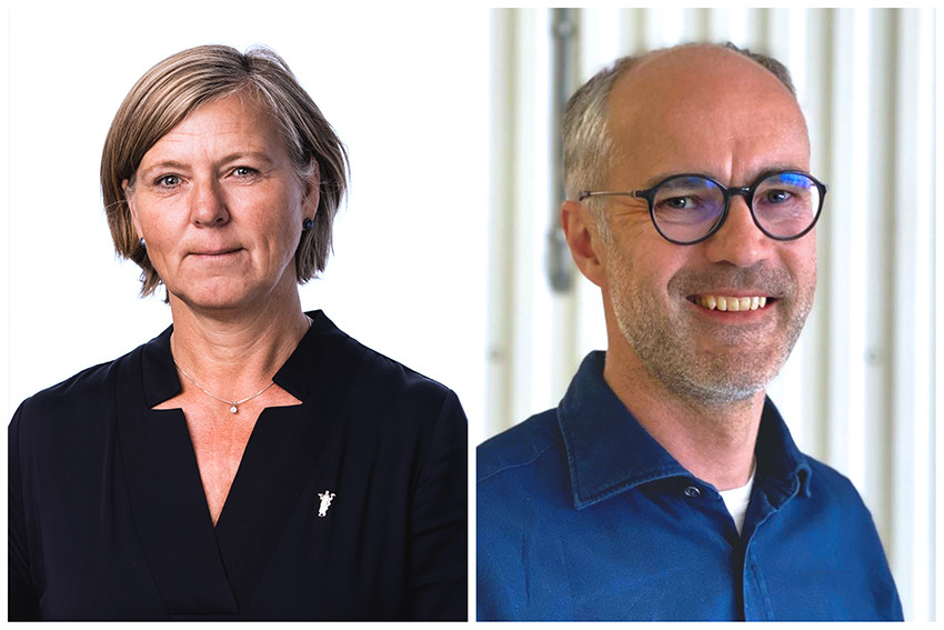 DELTOK P&Aring; H&Oslash;RINGEN: Legeforeningens president, Anne-Karin Rime, og leder i fagstyret, St&aring;le Onsg&aring;rd Sagabr&aring;ten. Foto:&hellip;