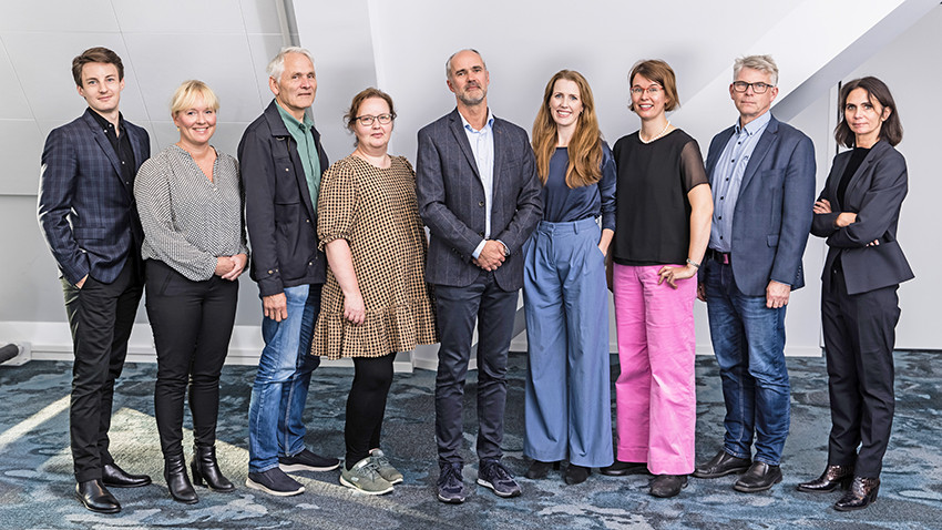 LEGEFORENINGENS FAGSTYRE: Fra venstre: Eivind Aabel, Marte Kvittum Tangen, Harald Nes, Ingvild Skogen Bauge, St&aring;le Onsg&aring;rd&hellip;