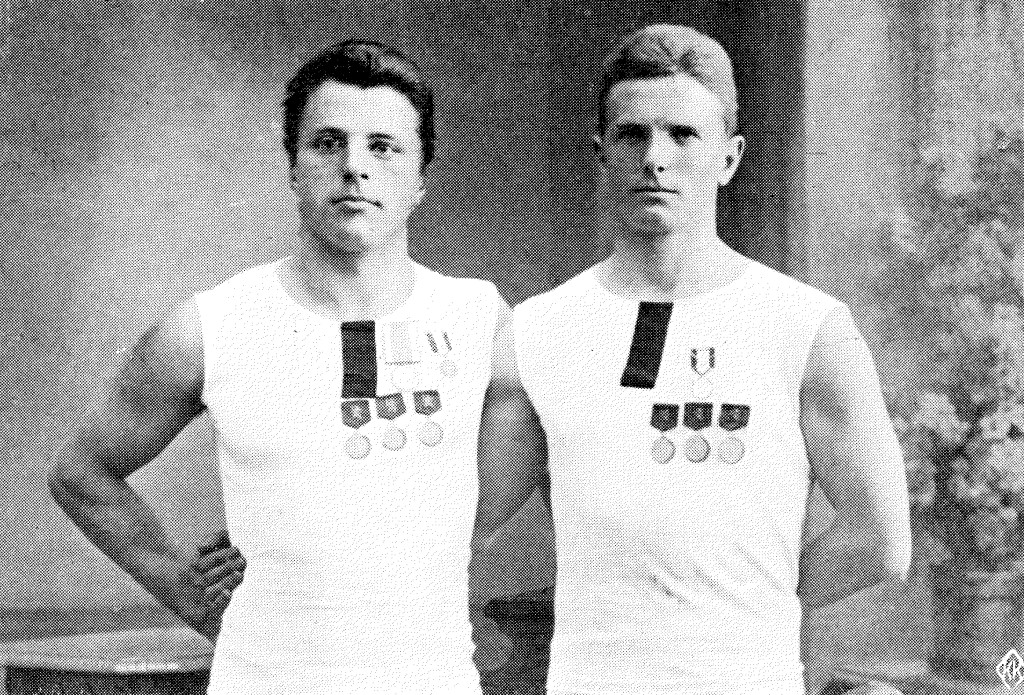 Figure 3 Nikolai Paus (1877&ndash;1956) and Olaf Tandberg (1879&ndash;1932) as rowers (9). Both were good friends of &Oslash;vre Richter Frich&hellip;